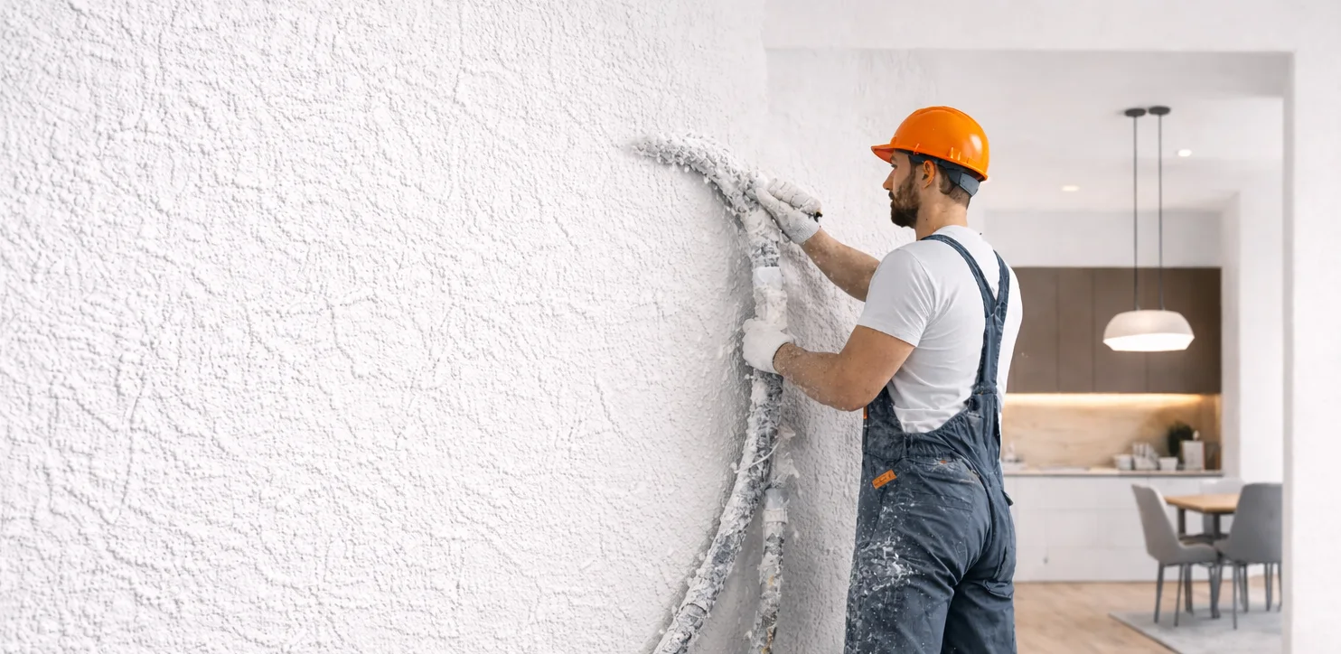 Машинна штукатурка